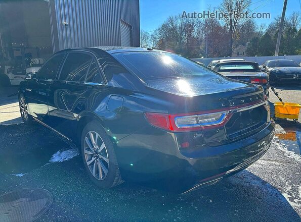 1LN6L9UK9H5617828 2017 LINCOLN TOWNHOUSE CONTINENTAL Черный Передняя правая четверть