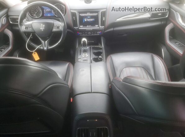 ZN661YUL7JX301978 2018 MASERATI LEVANTE Gray Вид щитка приладів