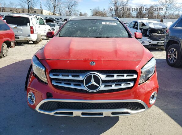 WDCTG4GB7JJ373324 2018 MERCEDES-BENZ GLA Красный Вид сзади