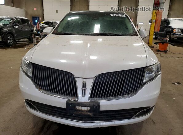 2LMHJ5AT9GBL02501 2016 LINCOLN MKT White Widok z tyłu