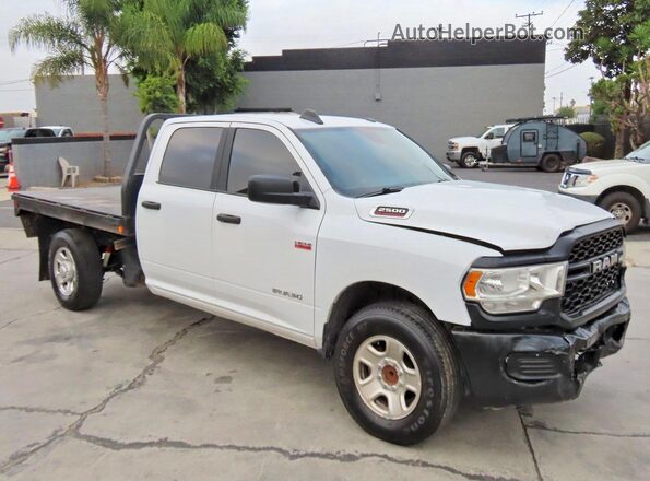 3C7WR4HJ3LG201933 2020 RAM 2500 Белый Задняя левая четверть