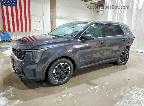 5XYRLDJC1SG370059 2025 KIA SORENTO Black Передня ліва чверть