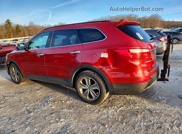 KM8SMDHF5GU143294 2016 HYUNDAI SANTA Red Tył prawy
