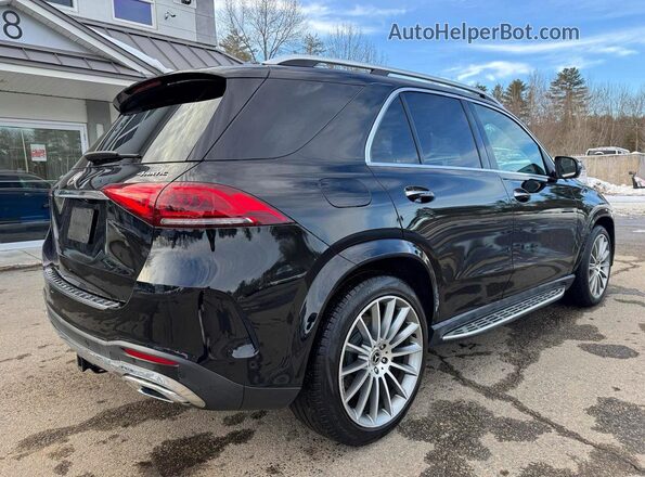 4JGFB4KB0LA150579 2020 MERCEDES-BENZ GLE-CLASS Черный Передняя правая четверть