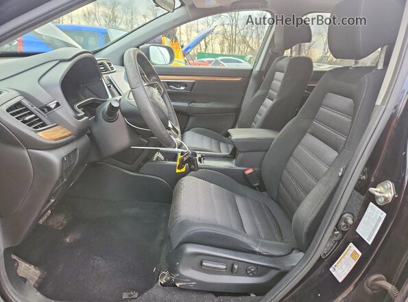 2HKRW2H53JH634747 2018 HONDA CRV Черный Вид панели приборов