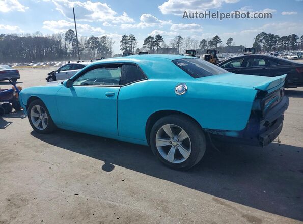 2C3CDZAG7JH172237 2018 DODGE CHALLENGER Синий Задняя правая четверть