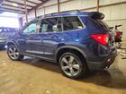 2019 Honda Passport Touring Синий vin: 5FNYF8H95KB001295