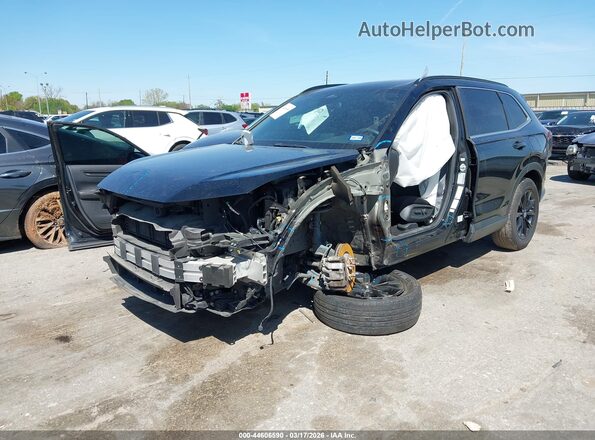 7FARS5H53PE006230 2023 HONDA CR-V HYBRID Черный Передняя левая четверть