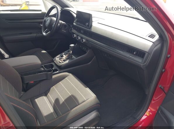 7FARS5H53PE006728 2023 HONDA CR-V HYBRID Red Вид салону спереду