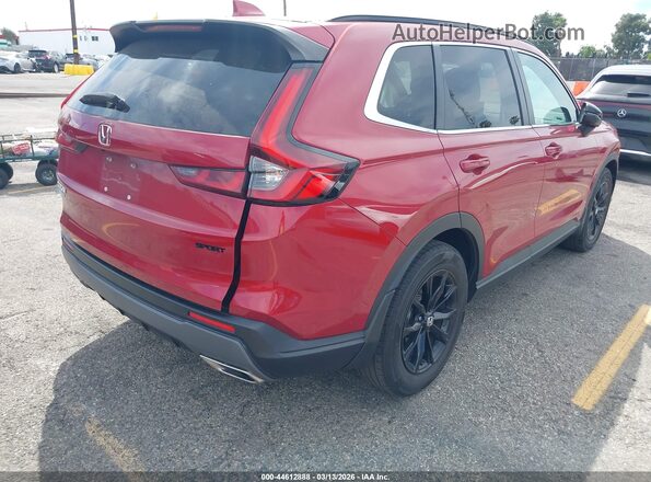 7FARS5H53PE006728 2023 HONDA CR-V HYBRID Red Задня права чверть