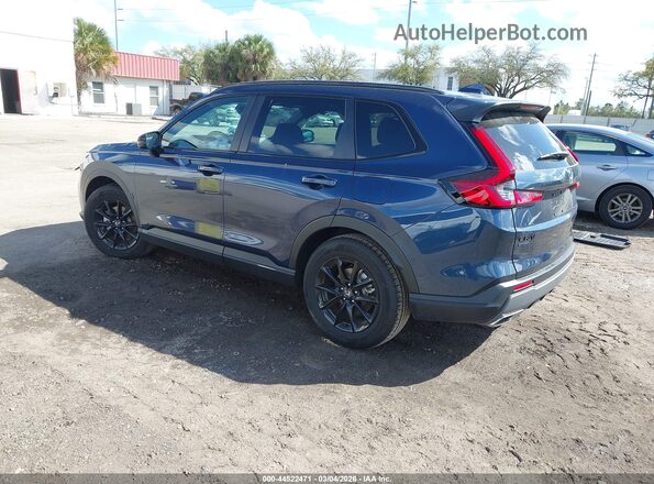 7FARS5H53TE014869 2026 HONDA CR-V HYBRID Синий Задняя левая четверть