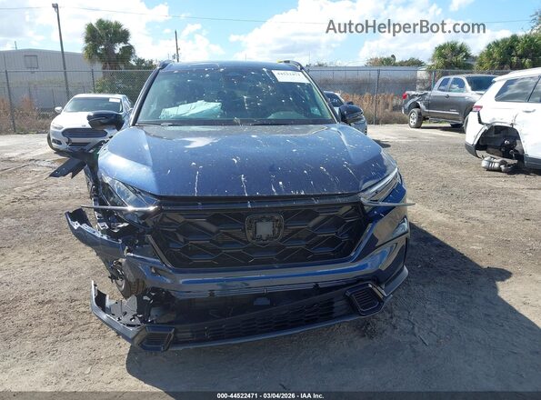 7FARS5H53TE014869 2026 HONDA CR-V HYBRID Синий Вид щитка приборов