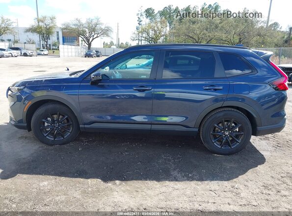 7FARS5H53TE014869 2026 HONDA CR-V HYBRID Синий Панорамный вид салона 360°