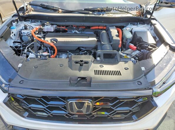 7FARS5H54SE021120 2025 HONDA CRV White ძრავის განყოფილების ხედი