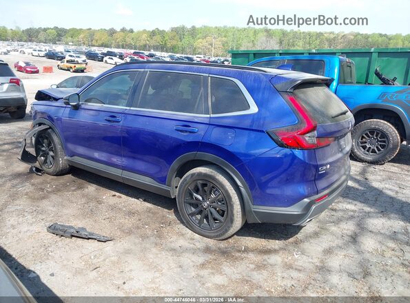 7FARS5H56PE001569 2023 HONDA CR-V HYBRID Синий Задняя левая четверть