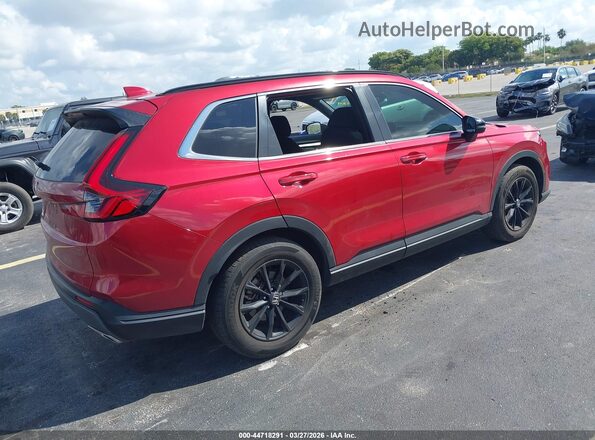 7FARS5H57RE008372 2024 HONDA CR-V HYBRID Red Rear right