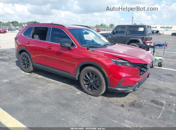 7FARS5H57RE008372 2024 HONDA CR-V HYBRID Red Front right