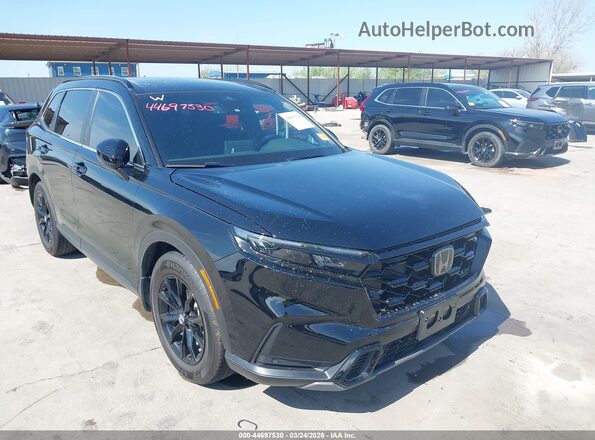 7FARS5H82SE030330 2025 HONDA CR-V HYBRID Черный Передняя правая четверть