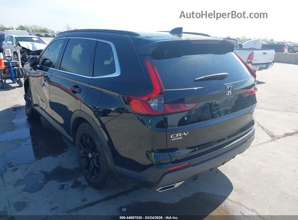 7FARS5H82SE030330 2025 HONDA CR-V HYBRID Черный Задняя левая четверть