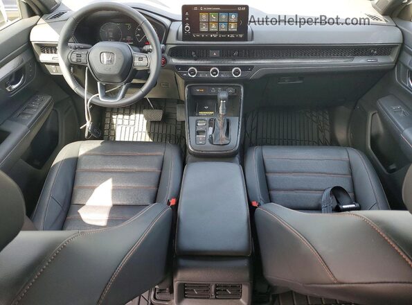 7FARS5H83RE019721 2024 HONDA CR-V Белый Вид панели приборов