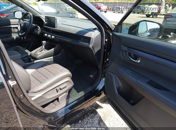 7FARS5H83TE008614 2026 HONDA CR-V HYBRID Черный Вид салона спереди
