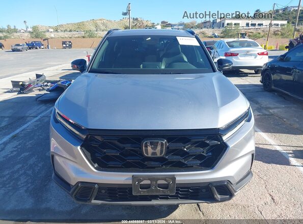7FARS5H85RE024743 2024 HONDA CR-V HYBRID Silver Widok wnętrza z tyłu