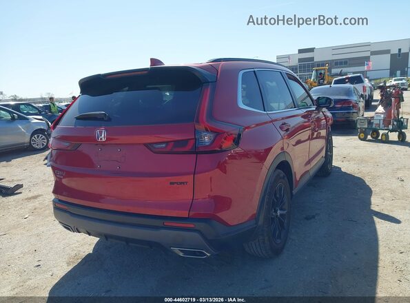 7FARS5H87SE030761 2025 HONDA CR-V HYBRID Красный Задняя правая четверть