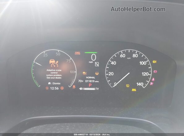 7FARS5H87SE030761 2025 HONDA CR-V HYBRID Красный Вид задних сидений