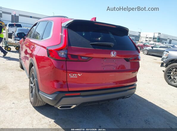 7FARS5H87SE030761 2025 HONDA CR-V HYBRID Красный Задняя левая четверть