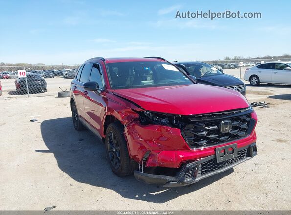 7FARS5H87SE030761 2025 HONDA CR-V HYBRID Красный Передняя правая четверть