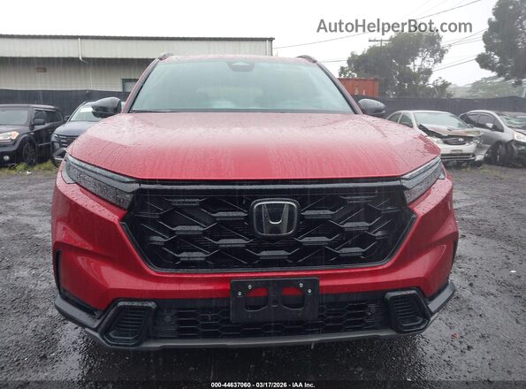 7FARS5H89RE036832 2024 HONDA CR-V HYBRID Red Widok zestawu wskaźników