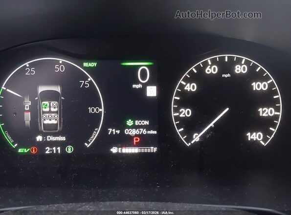 7FARS5H89RE036832 2024 HONDA CR-V HYBRID Red Widok tylnych siedzeń