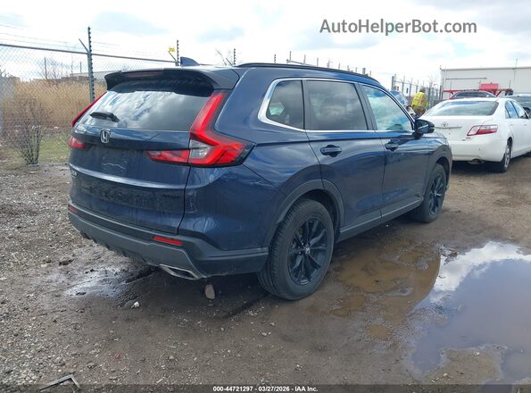 7FARS6H51SE056512 2025 HONDA CR-V HYBRID Dark Blue Задняя правая четверть