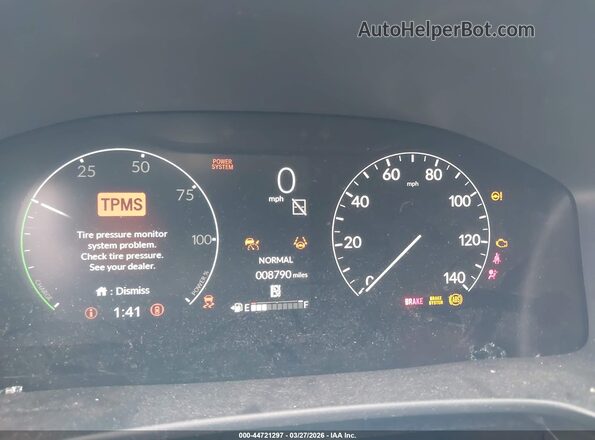 7FARS6H51SE056512 2025 HONDA CR-V HYBRID Dark Blue Вид задних сидений