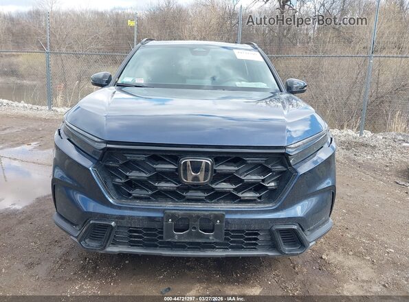 7FARS6H51SE056512 2025 HONDA CR-V HYBRID Dark Blue Вид задней части салона