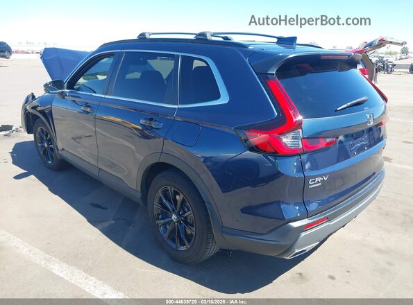 7FARS6H51SE098839 2025 HONDA CR-V HYBRID Blue Tył lewy