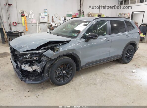 7FARS6H53TE078707 2026 HONDA CR-V HYBRID Серый Передняя левая четверть