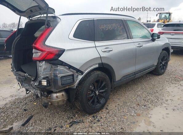 7FARS6H58SE013852 2025 HONDA CR-V HYBRID Серебряный Задняя правая четверть