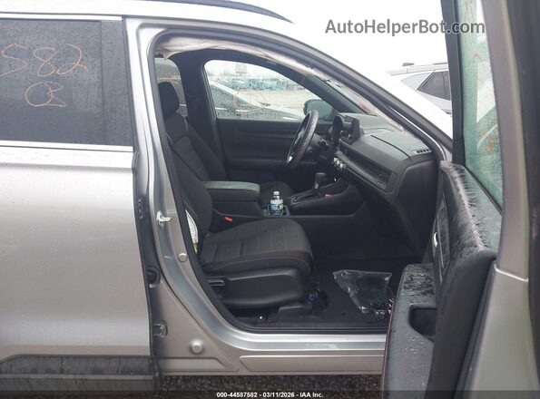 7FARS6H58SE013852 2025 HONDA CR-V HYBRID Серебряный Вид салона спереди