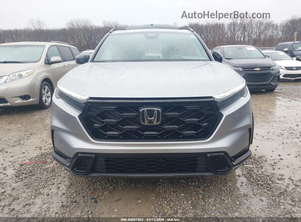 7FARS6H58SE013852 2025 HONDA CR-V HYBRID Серебряный Вид задней части салона