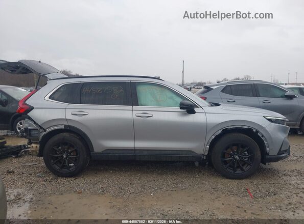 7FARS6H58SE013852 2025 HONDA CR-V HYBRID Серебряный Панорамный вид салона 360°