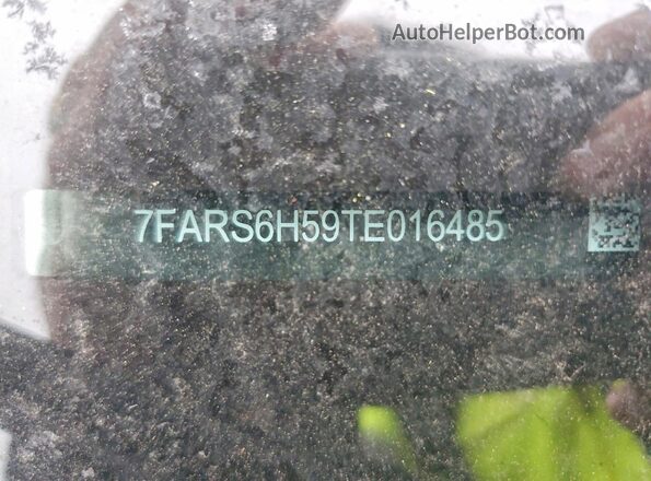 7FARS6H59TE016485 2026 HONDA CR-V Синий Вид наклейки с VIN-кодом