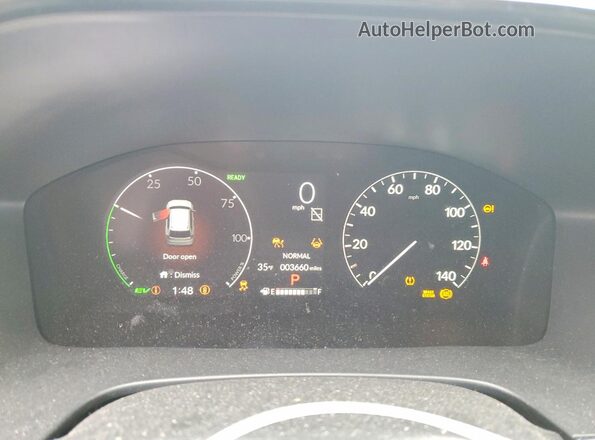7FARS6H59TE016485 2026 HONDA CR-V Синий Вид щитка приборов