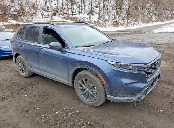7FARS6H59TE016485 2026 HONDA CR-V Синий Передняя правая четверть