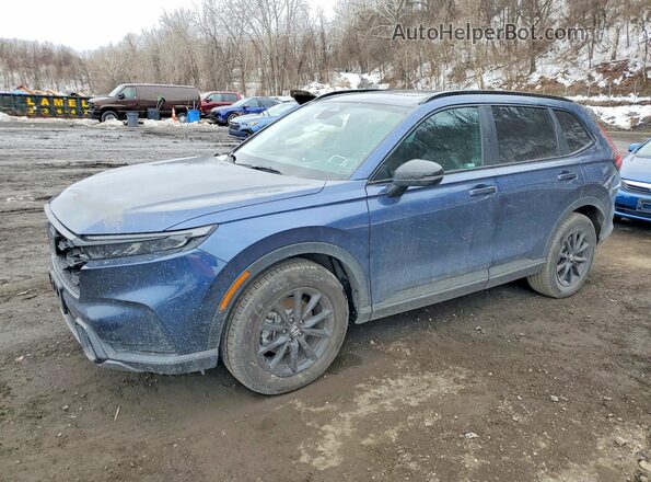 7FARS6H59TE016485 2026 HONDA CR-V Синий Передняя левая четверть