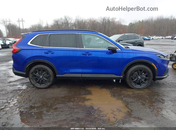 7FARS6H5XRE027584 2024 HONDA CR-V HYBRID Dark Blue Вид задней части салона