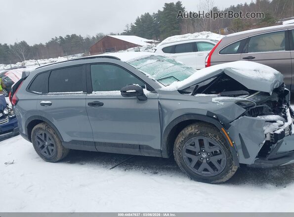 7FARS6H61TE016005 2026 HONDA CR-V HYBRID Серый Вид задней части салона