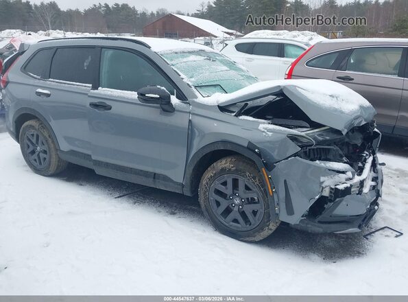 7FARS6H61TE016005 2026 HONDA CR-V HYBRID Серый Передняя правая четверть