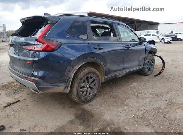 7FARS6H66TE019739 2026 HONDA CR-V HYBRID Синий Задняя правая четверть