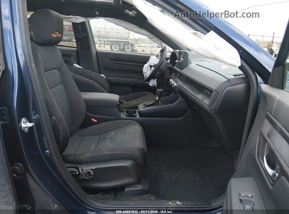 7FARS6H66TE019739 2026 HONDA CR-V HYBRID Синий Вид салона спереди